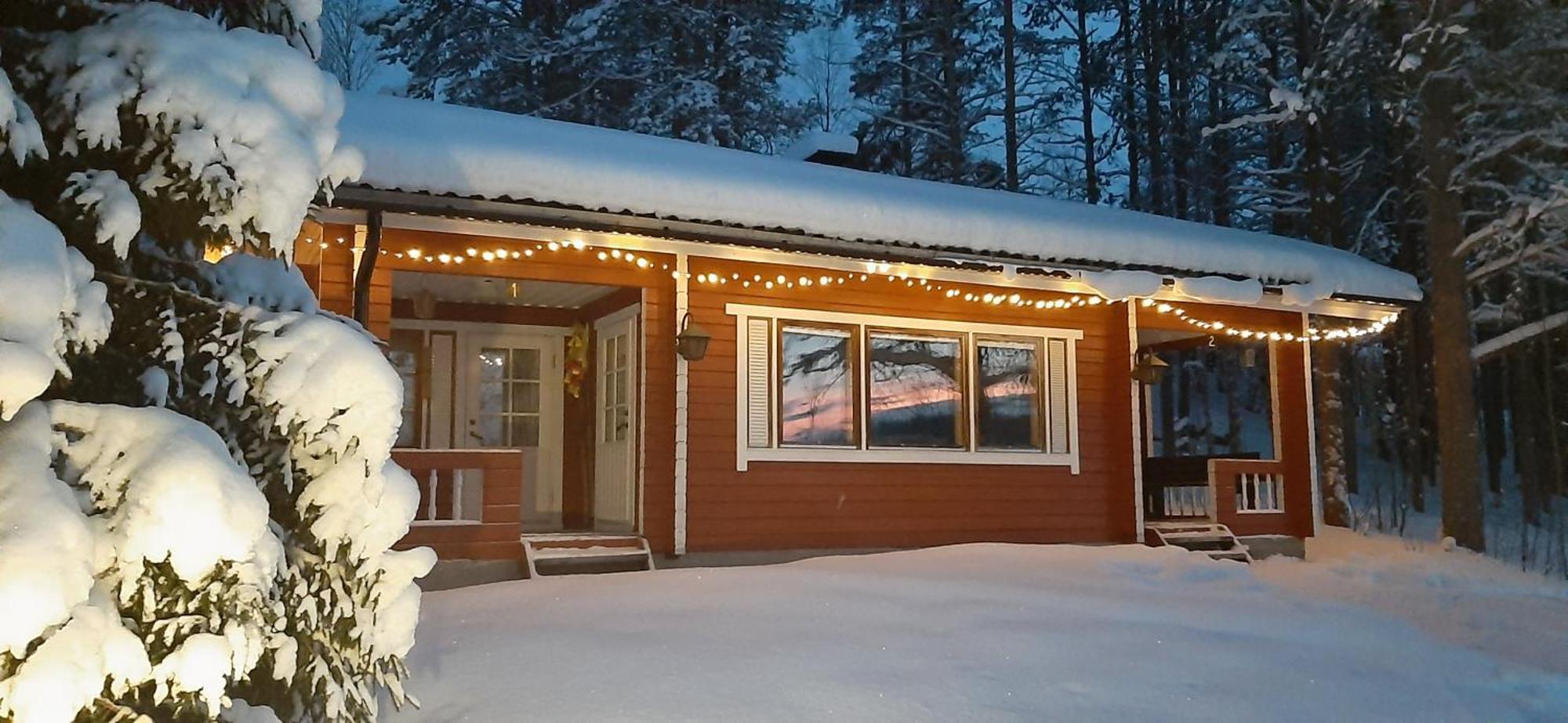 Korvala Log Cabins 外观 照片