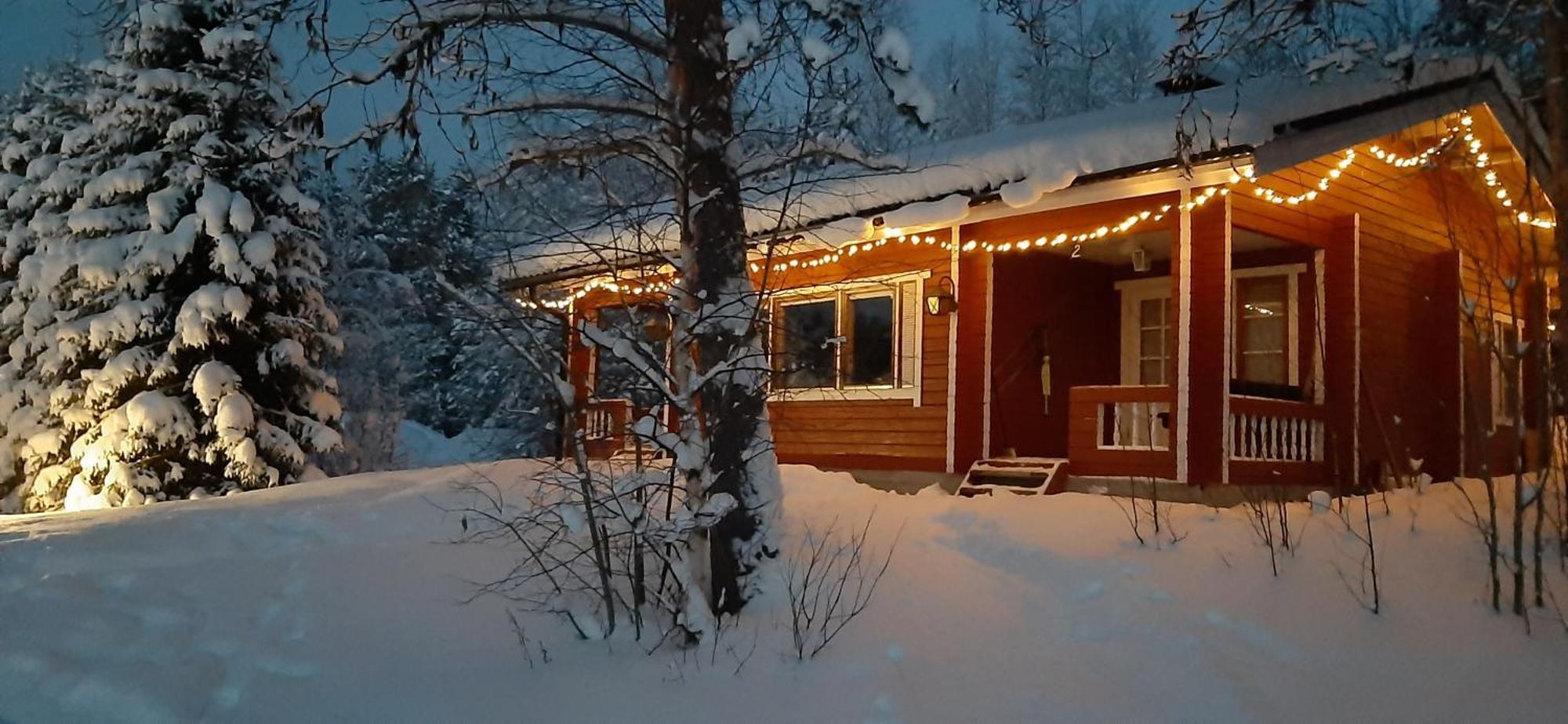 Korvala Log Cabins 外观 照片